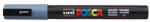 uni Dekormarker, 0, 9-1, 3 mm, UNI "Posca PC-3M", palaszürke (TUPC3MPSZ) - tintasziget