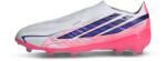 Adidas F50 Hyperfast Elite LL FG stoplis focicipő, gyerekméret, fehér (KK1312)
