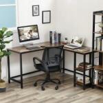 Songmics Ipari sarok számítógépasztal 138x138 cm (LWD72X)