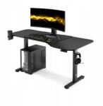 Diablo Chairs Elektromosan állítható magasságú íróasztal 160cm Diablo X-tensio Fekete (1711)