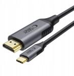  Átalakító Kábel 180CM Type-c Usb-c Hdmi 4K 60HZ Macbook Laptophoz (5906302321773)