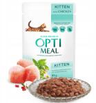 Optimeal Macskaeledel Nedves Opti meal csirke cica 85g macska