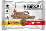 Eurocat Pouch Szószban Duo 4x85g Szárny+marha