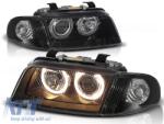  Fényszórók Angel Eyes CCFL fekete AUDI A4 11.94-12.98 (TTHA6028647)