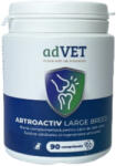  ADVET ADVET ArtroActive Large Breed, supliment sistem articular câini, comprimate ADVET ArtroActive Large Breed, L-XL, supliment sistem articular câini, cutie, 90 comprimate