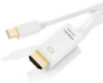 Prestige Charge Cablu Mini DisplayPort la HDMI, PRESTIGE CHARGE, 1.8m, 4K 30Hz, conector aurit, ecranare multi-strat, compatibil Thunderbolt, MacBook Air/Pro/iMac, Monitor/HDTV/Proiector