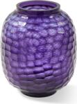 Polspotten Vază de sticlă Honeycomb 26, 5 cm, violet (140-205-495)