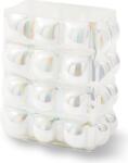 Polspotten Vază de sticlă Bubble 26, 5 cm transparentă (140-205-476)
