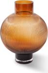 Polspotten Vază de sticlă Hot Air Balloon 30 cm maro (140-205-480)