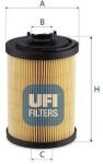 UFI Filtru, sistem hidraulic primar UFI 83.075. 00 (83.075.00)