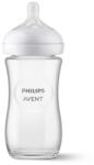 Philips Biberon din sticlă Philips AVENT Natural Response SCY933/01, 240ml (SCY933/01)