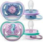 Philips Set de 2 suzete Philips AVENT Ultra Air SCF085/61 (SCF085/61)