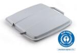 DURABLE ECO tető DURABIN szemétgyűjtő edényhez, 90 l, négyzet alakú, szürke