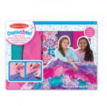 Melissa & Doug creație creativă pătură fleece cu flori (6076121)