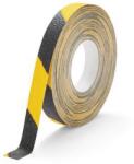 Durable Csúszásgátló szalag DURALINE GRIP PLUS, 25 mm, fekete/sárga
