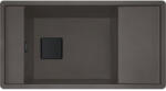 Franke Fresno chiuvetă din granit 87.7x49.5 cm gri/grafit/onix 114.0738. 000 (1140738000) Chiuveta