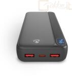 Nedis Powerbank vésztöltők Nedis PBKPD20W225BK 20000mAh Powerbank Black PBKPD20W225BK (PBKPD20W225BK)