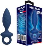 Mr. Play Plug anal cu inel de extragere MR. Play, silicon, impermeabil, mărimea S (BI-040216-MR)