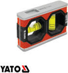 TOYA YT-30351 mini vízmérték, mágneses, 2 libella - 83 mm (YT-30351)