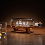 The Source Decantor de Whisky cu Navă