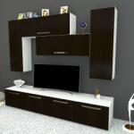 Spectral Mobila Living Armonia V4 MDF Wenge - cu manere