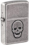 Zippo brichetă ZIPPO - Stamped Skull - 27172 Bricheta