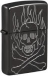 Zippo brichetă ZIPPO - Armor® - Flaming Skull Design - 66115 Bricheta