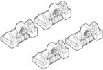 Nordrive Kit montaj bare portbagaj C004 pentru Renault Clio II si Laguna II (N21004)