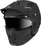 MT Helmets Streetfighter SV A1 Negru mat Cască Moto Modular DOT / ECE 22.05 1300gr cu Sunvisor MTH000KRA341 (MTH000KRA341)