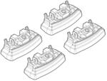 Nordrive Kit montaj bare plafon C155 pentru Citroen, Mitsubishi ASX si Peugeot 4008 (N21155)