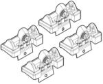 Nordrive Kit montaj bare plafon C058 pentru Dacia Sandero, Renault Clio III si Modus (N21058)