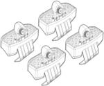 Nordrive Kit montaj bare plafon Mazda CX-30 C241 pentru Alumia Quadra si Silenzio (N21241)