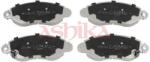 ASHIKA Set placute frana ASHIKA 50-00-0323 (50-00-0323)