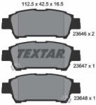 TEXTAR Set placute frana TEXTAR 2364601 (2364601)