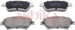 ASHIKA Set placute frana ASHIKA 50-00-0041 (50-00-0041)