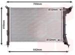 VAN WEZEL Radiator, racire motor VAN WEZEL 06002310 (06002310)