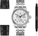 Swiss Military Hanowa Ceas Swiss Military Hanowa Swiss Military Hanowa SMWGI0005701-SET Mens Watch Thunderbolt Northern Night Chronograph Set 43mm 10 ATM (SMWGI0005701-SET) Ceas