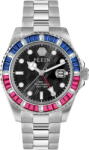 Philipp Plein Ceas Philipp Plein Philipp Plein PWPZA0124 Unisex GMT-I Challenger Baguettes 44mm 5ATM (PWPZA0124) Ceas