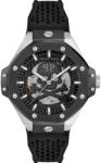 Philipp Plein Ceas Philipp Plein Philipp Plein PWPFA0824 Mens Watch Skeleton Royal Automatic 46mm 5ATM (PWPFA0824) Ceas