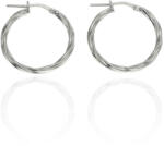 Fine Silver AG125276 - Ezüst karika fülbevaló pár (AG125276)