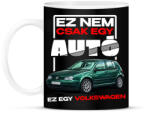 printfashion ez nem csak egy autó ez egy VOLKSWAGEN 2 - Bögre - Fekete (18233923)