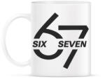 printfashion 67 - six seven - Bögre - Fehér (18167565)