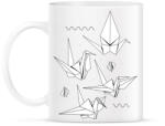 printfashion Origami - Bögre - Fehér (18000727)