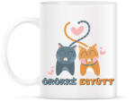 printfashion Örökké együtt - Bögre - Fehér (18119096)