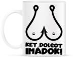 printfashion Két dolgot imádok - fekete - Bögre - Fehér (18210099)