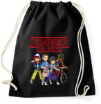 printfashion Stranger things 8 bit - Sportzsák, Tornazsák - Fekete (18105352)