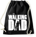 printfashion The walking dad - apa két gyerekkel - fehér - Sportzsák, Tornazsák - Fekete (18442531)