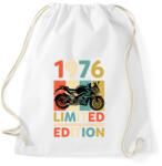printfashion 1976 motor - Sportzsák, Tornazsák - Fehér (18476422)
