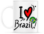 printfashion I love Brazil - Bögre - Fehér (18428126)