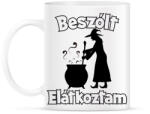 printfashion beszólt elátkoztam - Bögre - Fehér (18272809)